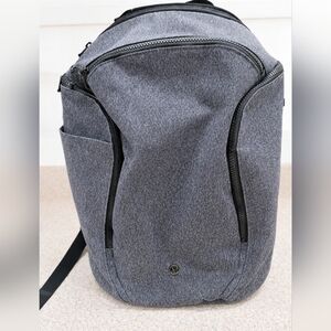 Lululemon Backpack Dark Heather Gray athleisure backpack School Laptop Backpack